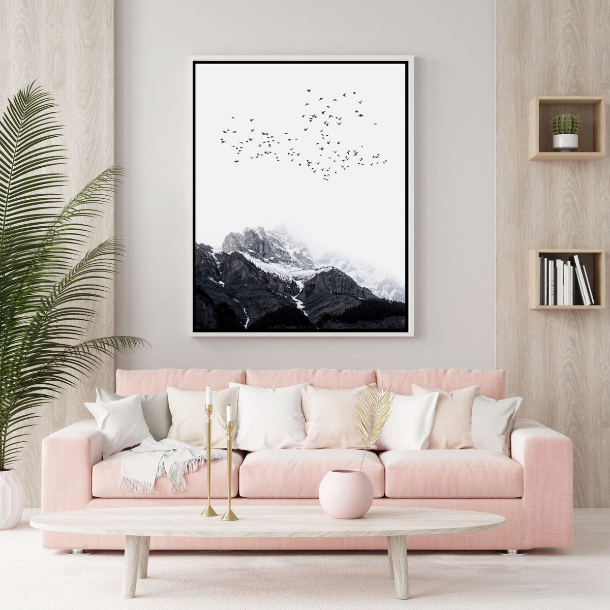 Riverton Curve Bird Canvas Wall Art — gallery image 7