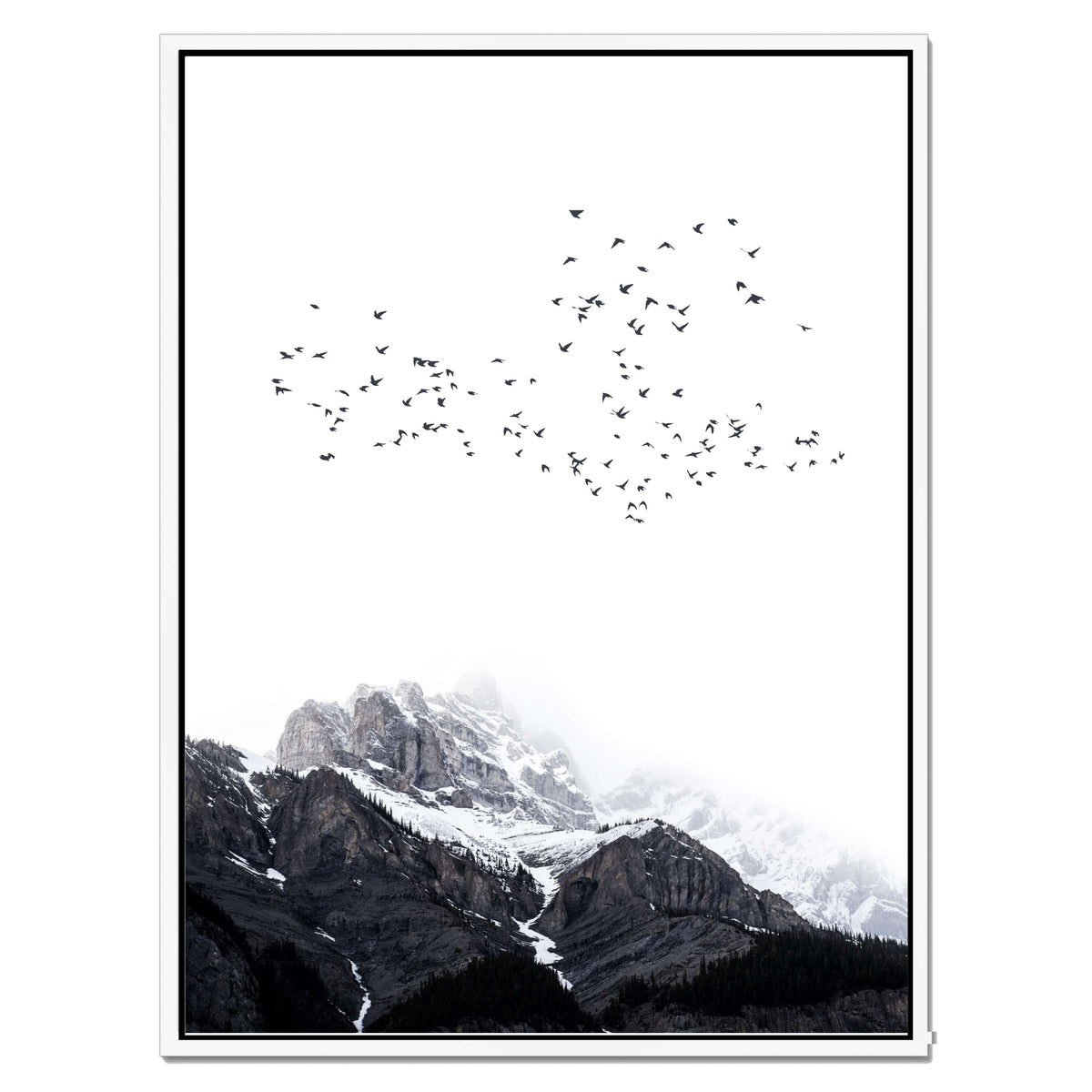 Riverton Curve Bird Canvas Wall Art — gallery image 49