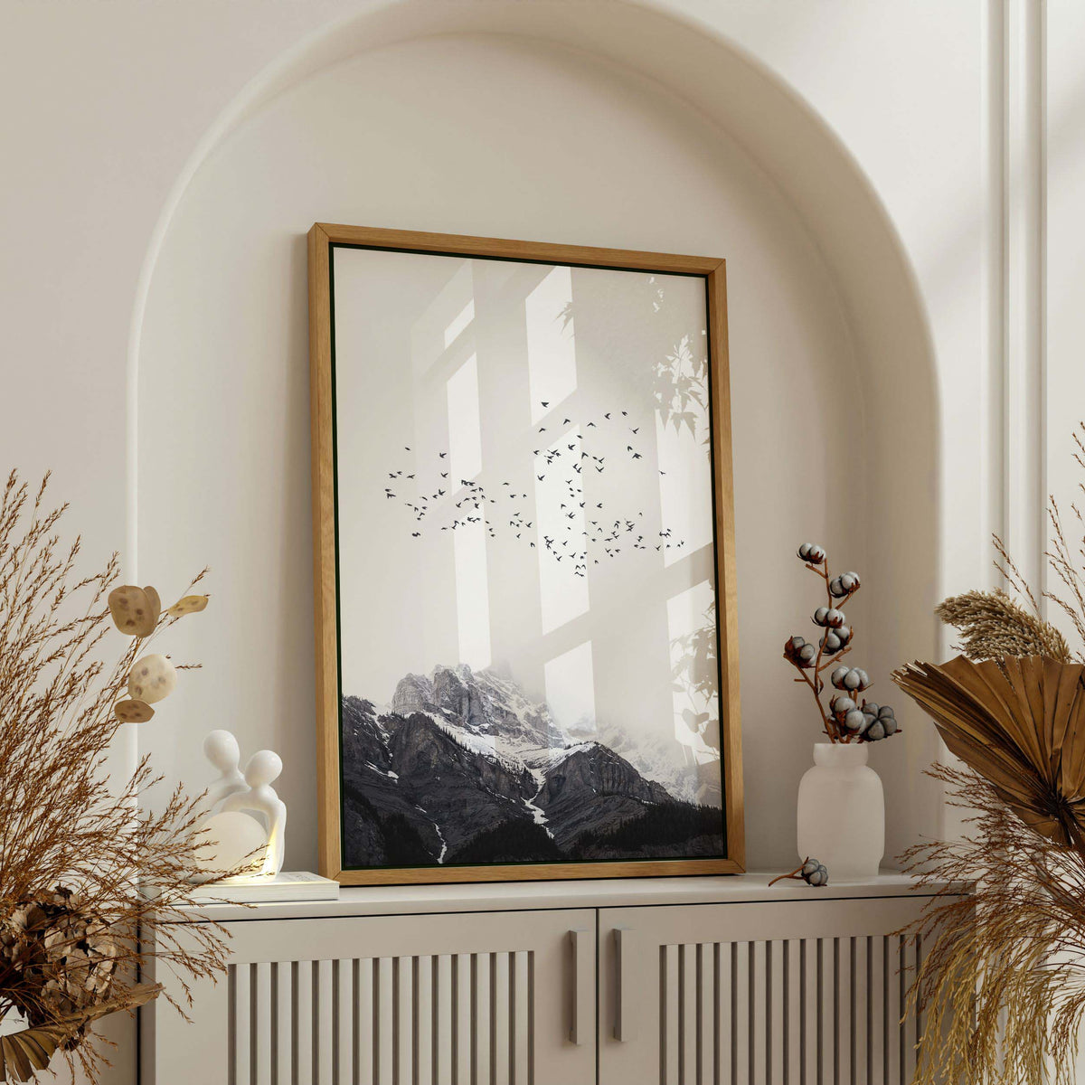Riverton Curve Bird Canvas Wall Art — gallery image 4