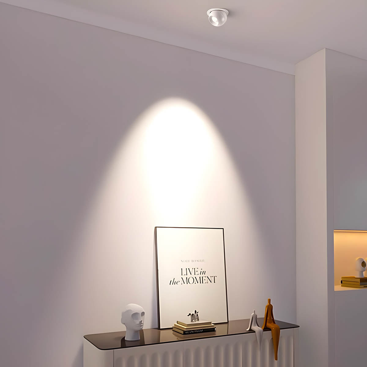 Hawthorn Loop Aluminum Ceiling Light — gallery image 6