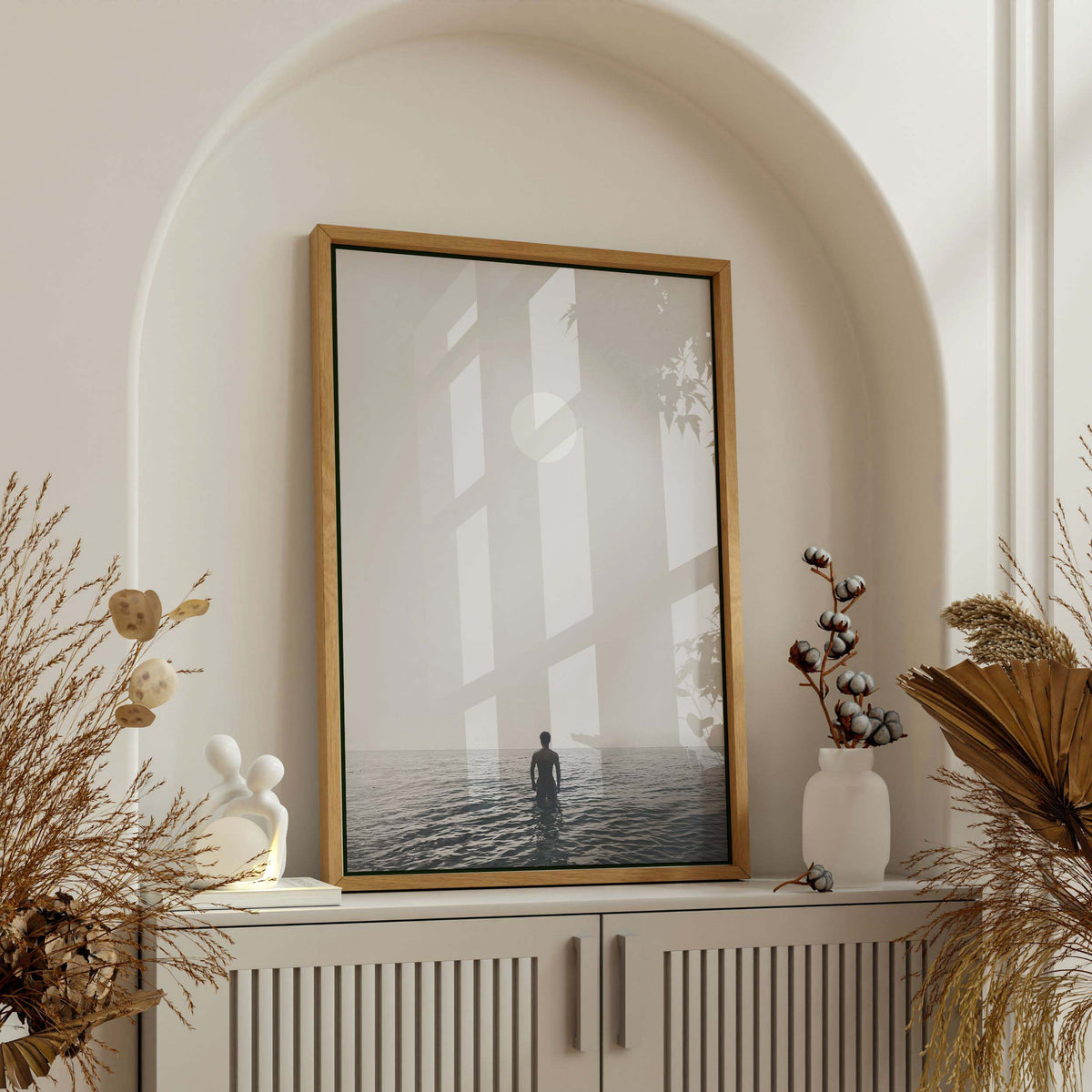 Fielding Curve Coastal Canvas Wall Art — gallery image 3