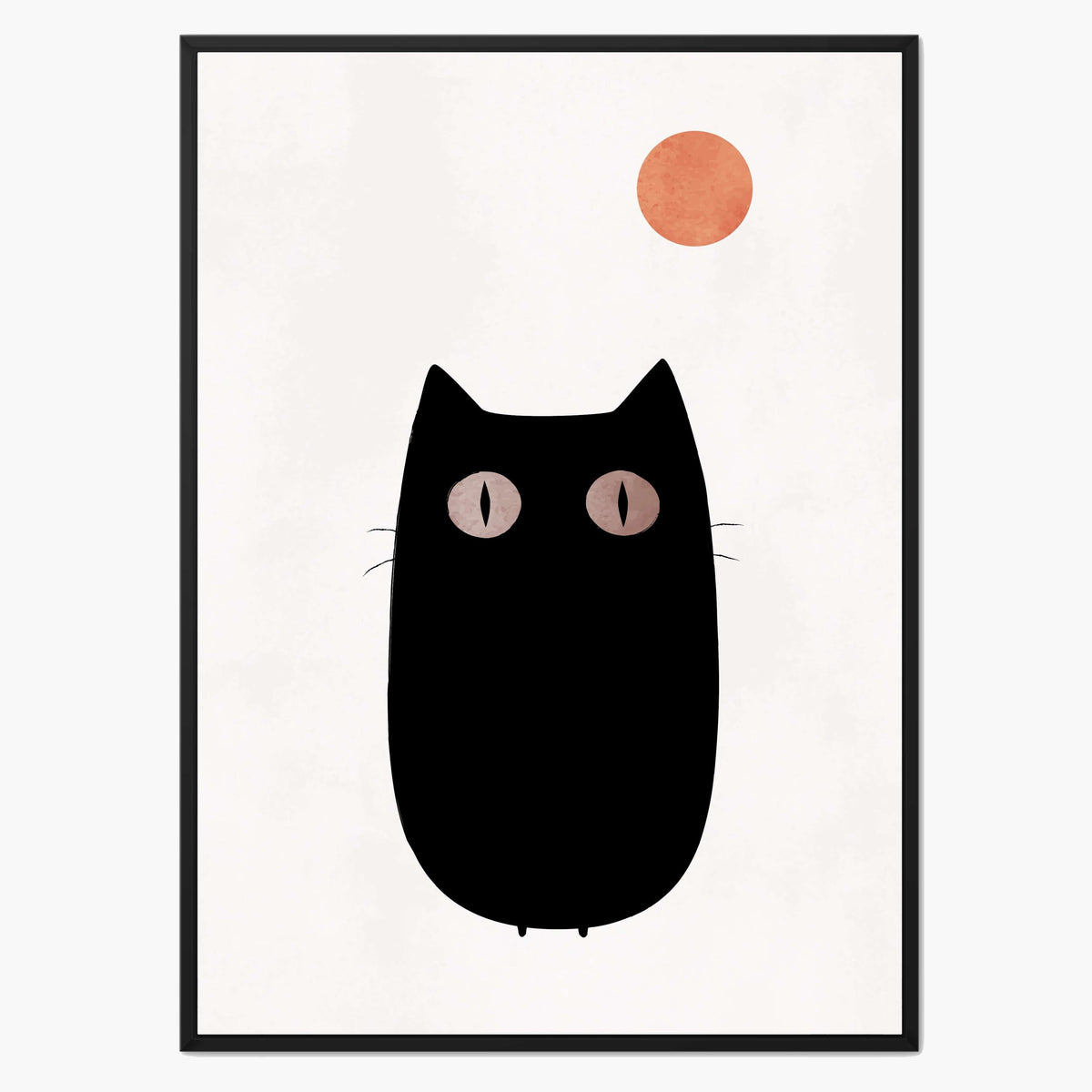 Brookfield Curve Cat Canvas Wall Art — gallery image 1