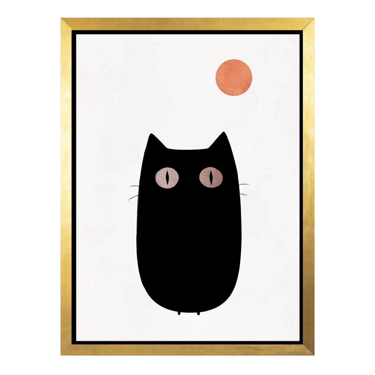 Brookfield Curve Cat Canvas Wall Art — gallery image 32