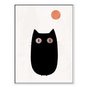 Brookfield Curve Cat Canvas Wall Art — gallery image 50