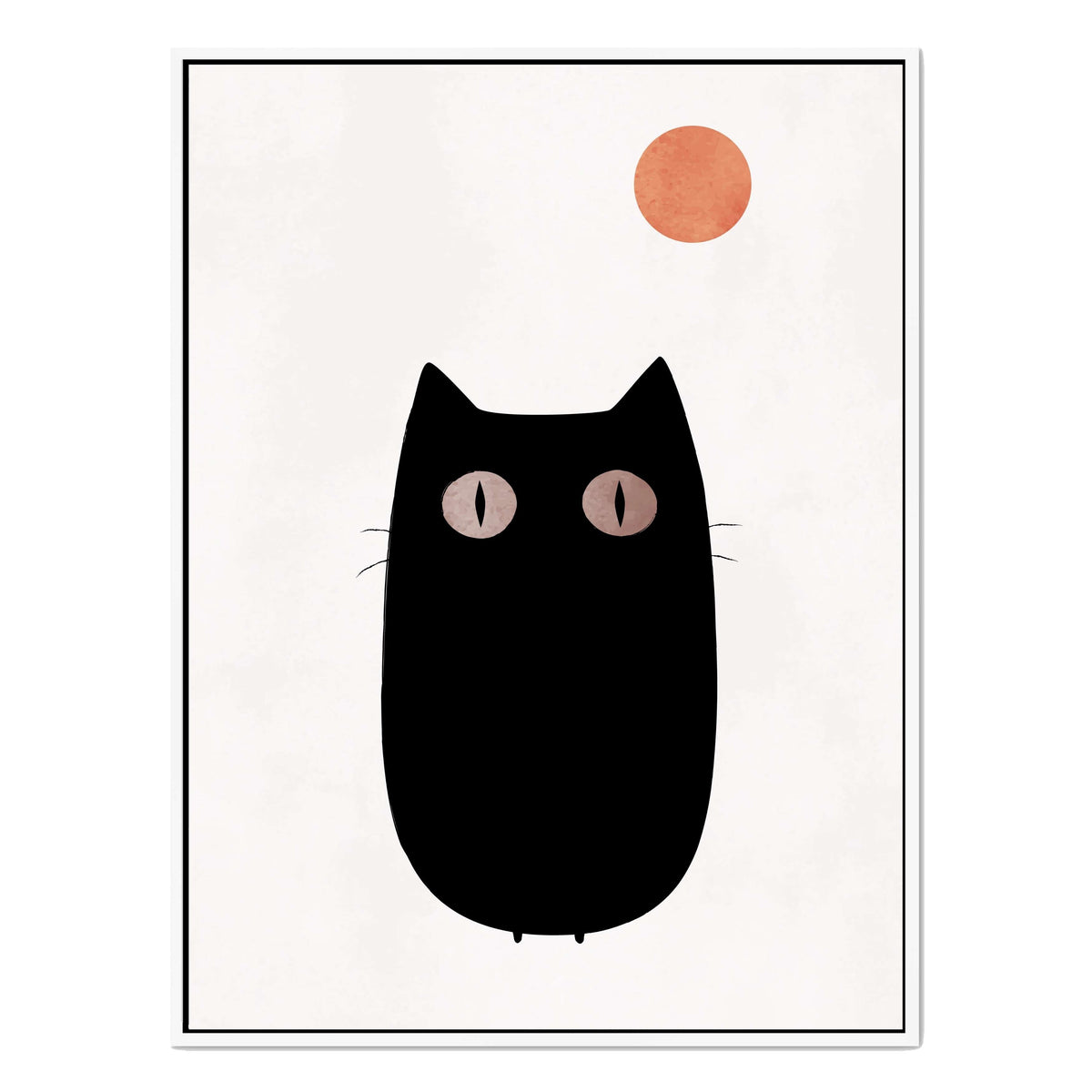 Brookfield Curve Cat Canvas Wall Art — gallery image 50
