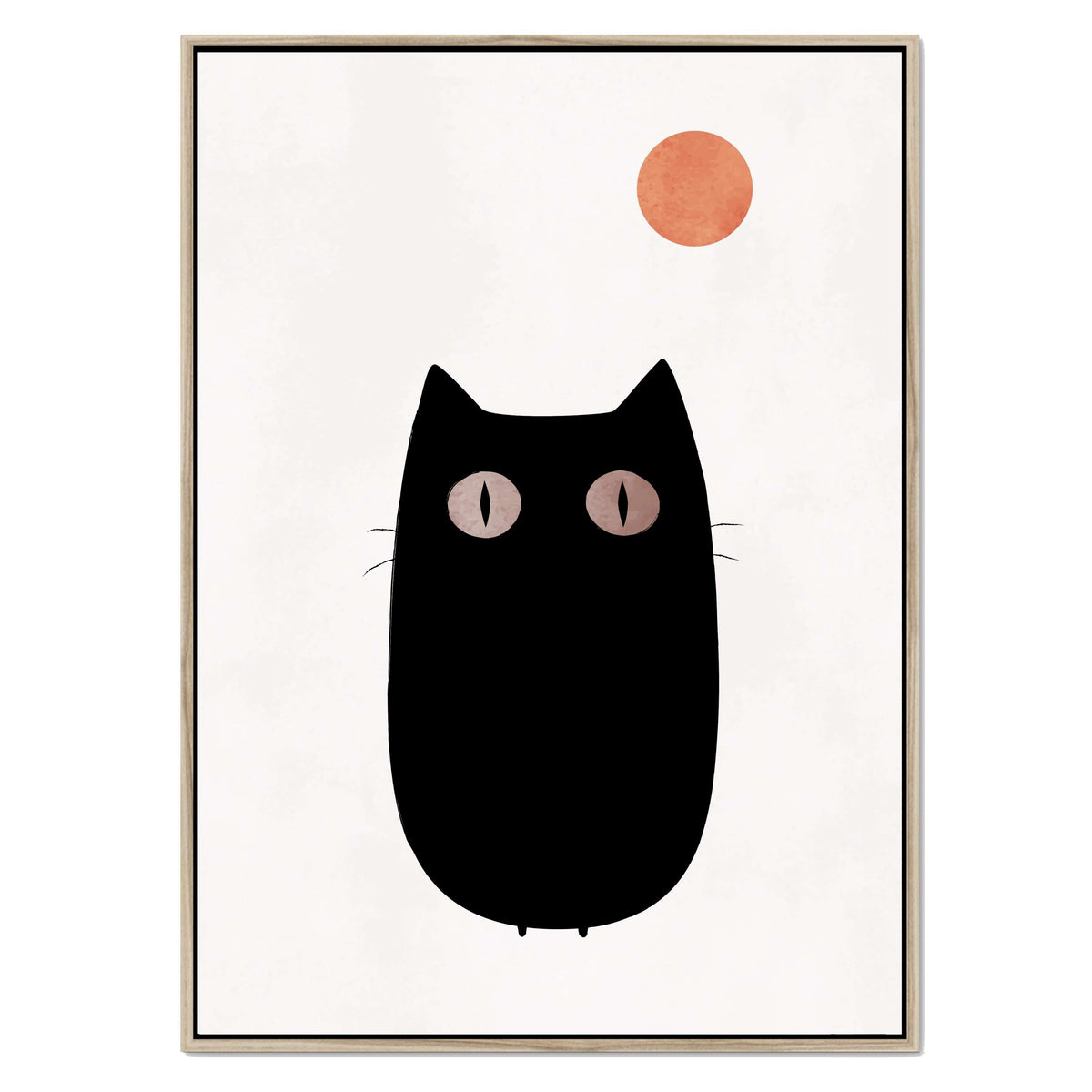 Brookfield Curve Cat Canvas Wall Art — gallery image 37
