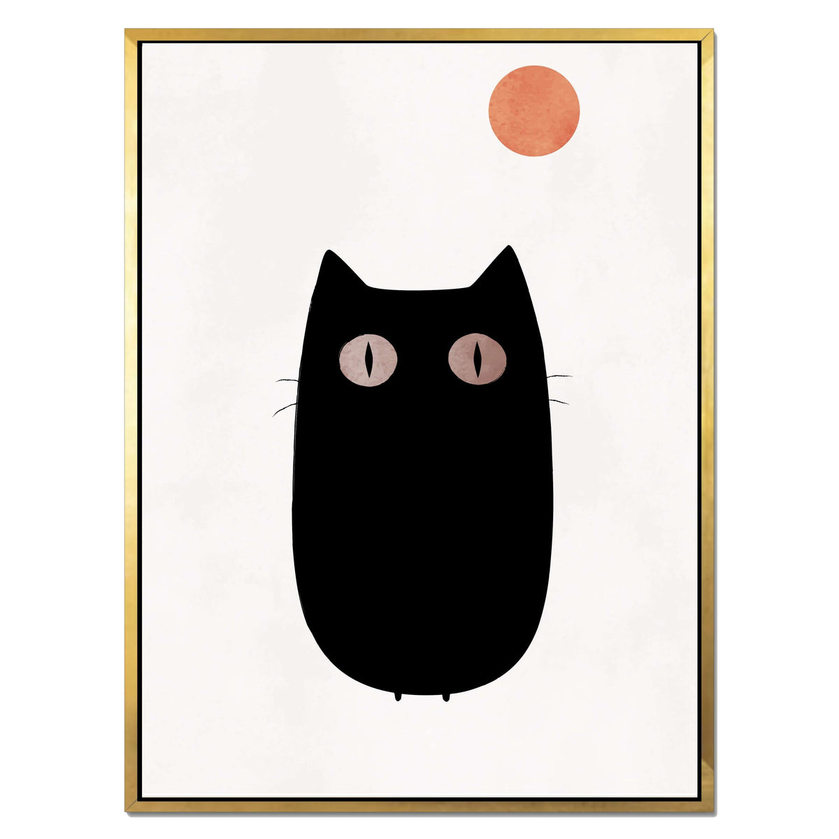 Brookfield Curve Cat Canvas Wall Art — gallery image 34