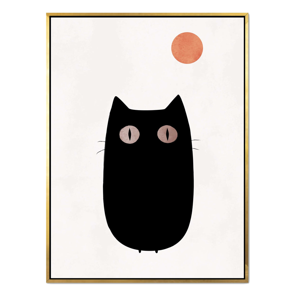 Brookfield Curve Cat Canvas Wall Art — gallery image 35