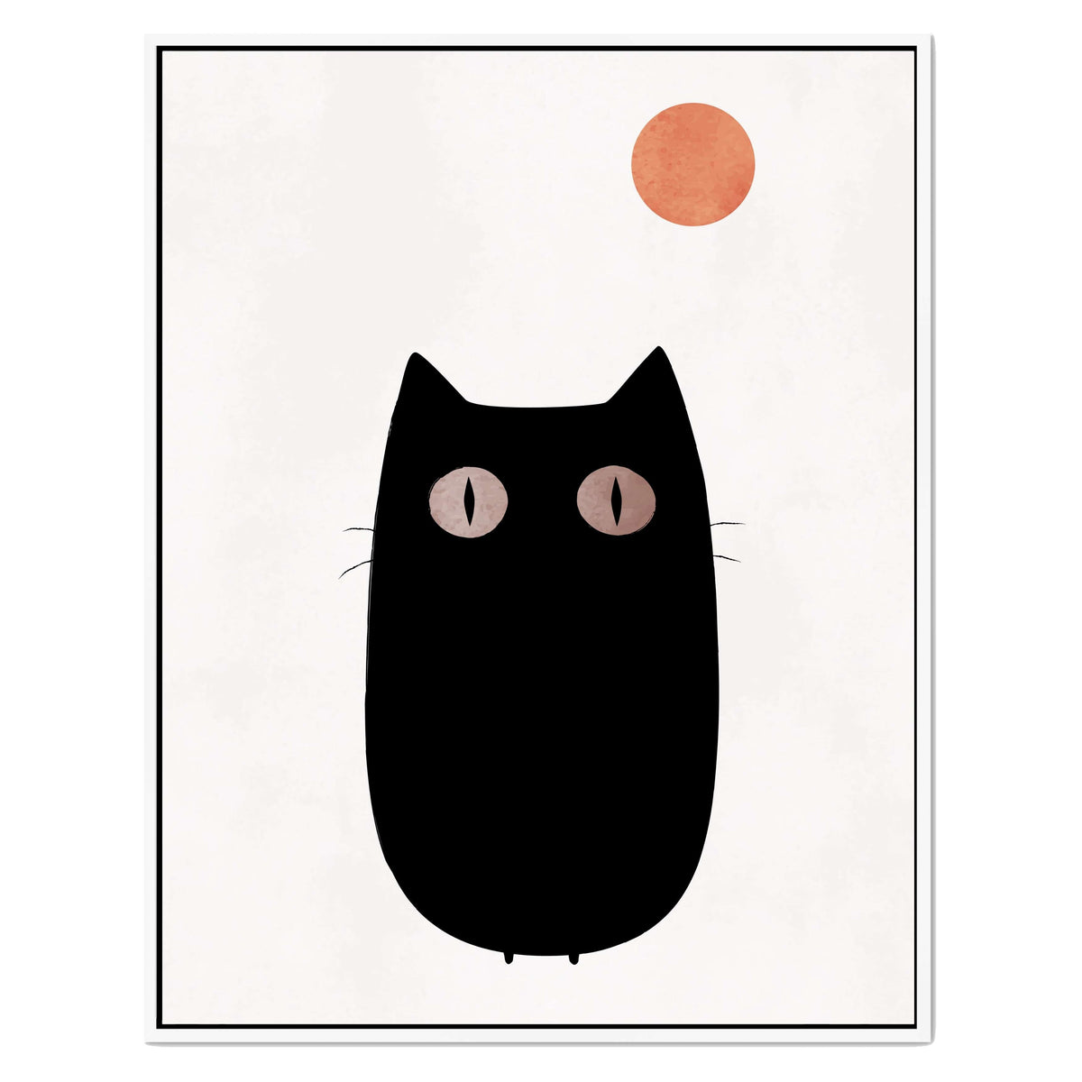 Brookfield Curve Cat Canvas Wall Art — gallery image 47