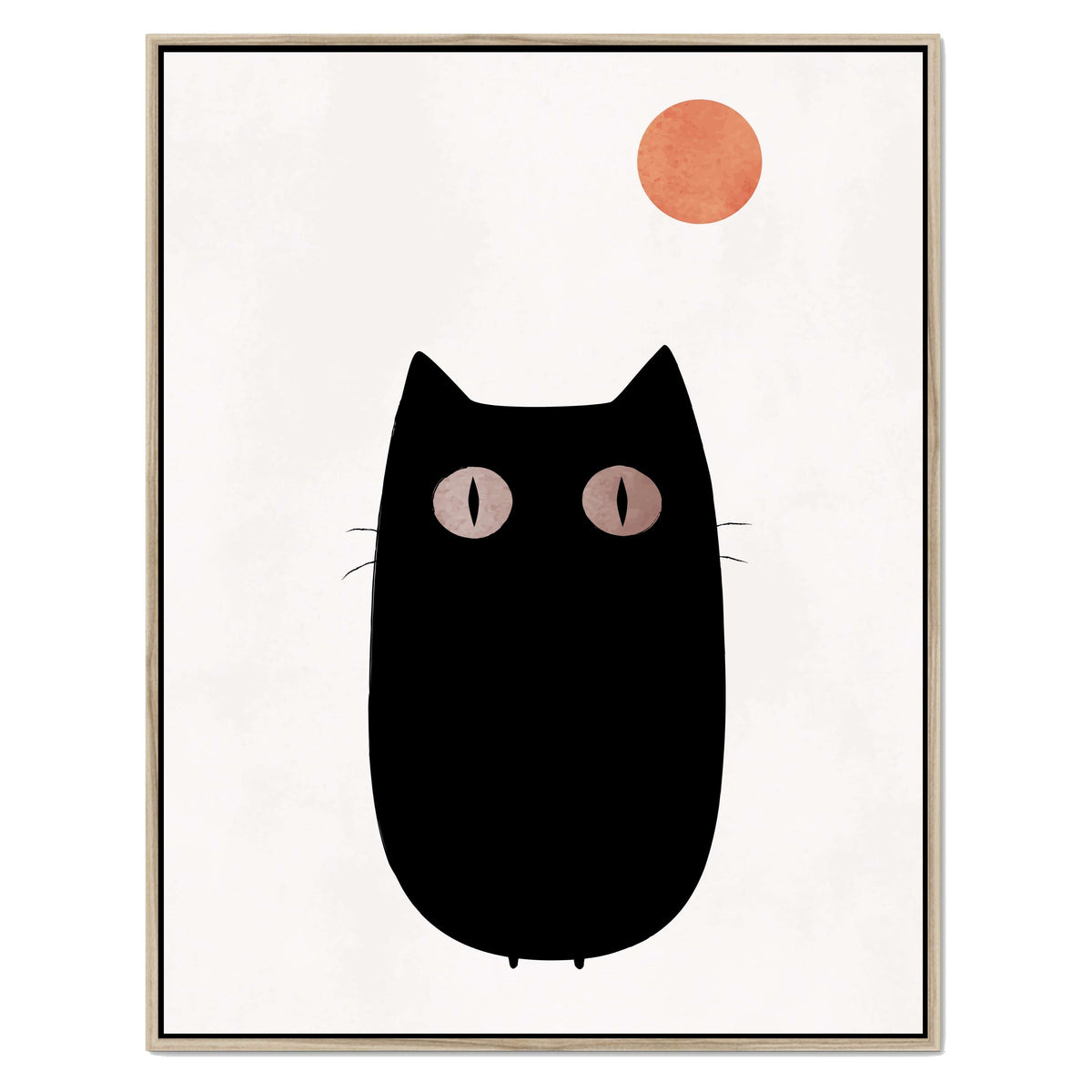 Brookfield Curve Cat Canvas Wall Art — gallery image 36