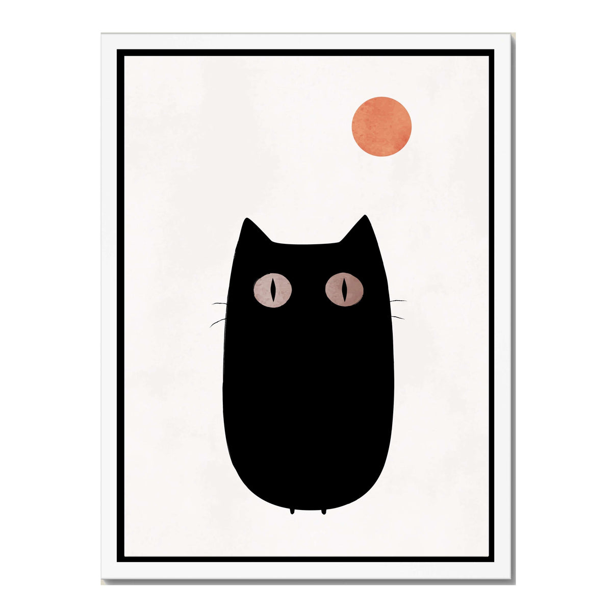 Brookfield Curve Cat Canvas Wall Art — gallery image 48