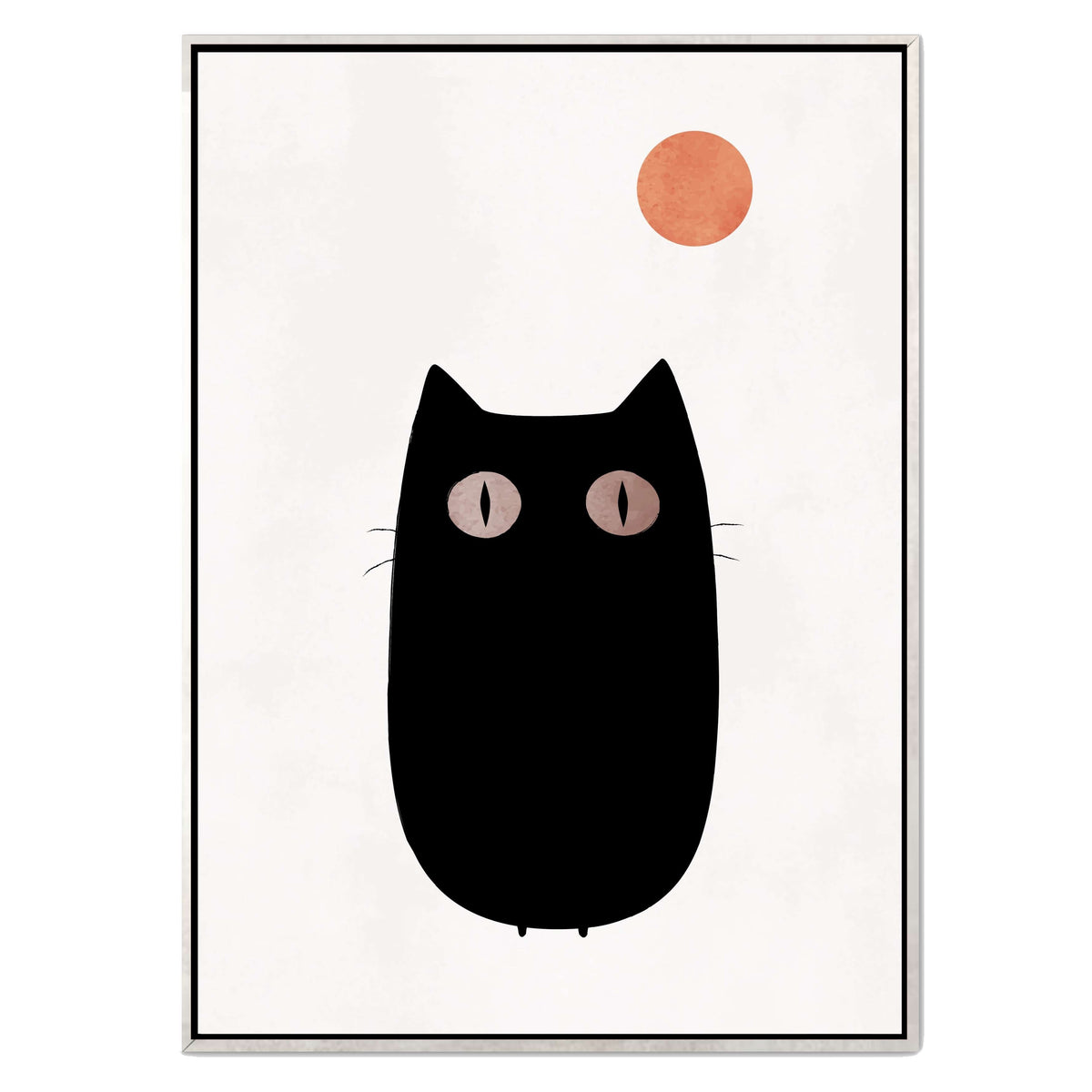 Brookfield Curve Cat Canvas Wall Art — gallery image 42