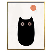 Brookfield Curve Cat Canvas Wall Art — gallery image 30
