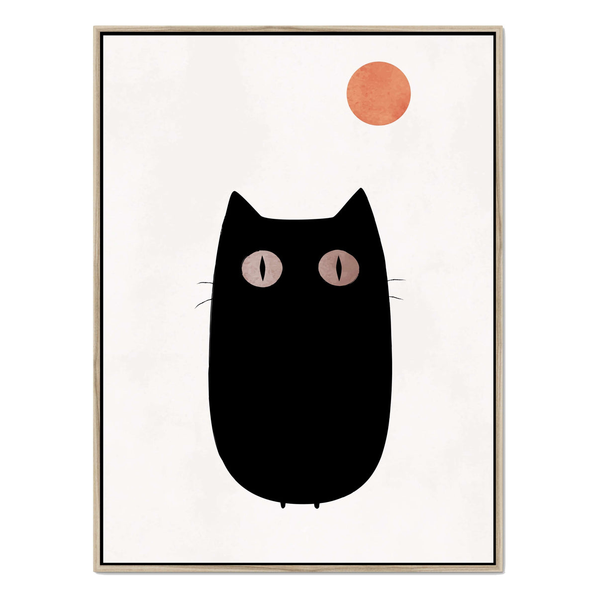 Brookfield Curve Cat Canvas Wall Art — gallery image 40