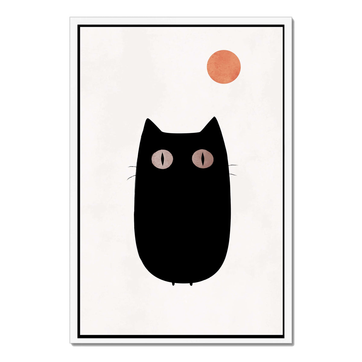 Brookfield Curve Cat Canvas Wall Art — gallery image 49
