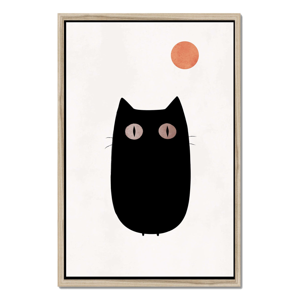 Brookfield Curve Cat Canvas Wall Art — gallery image 38