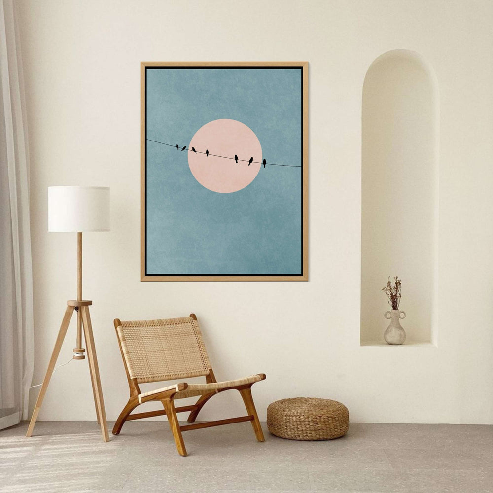 Wildwood Curve Bird Canvas Wall Art — gallery image 4