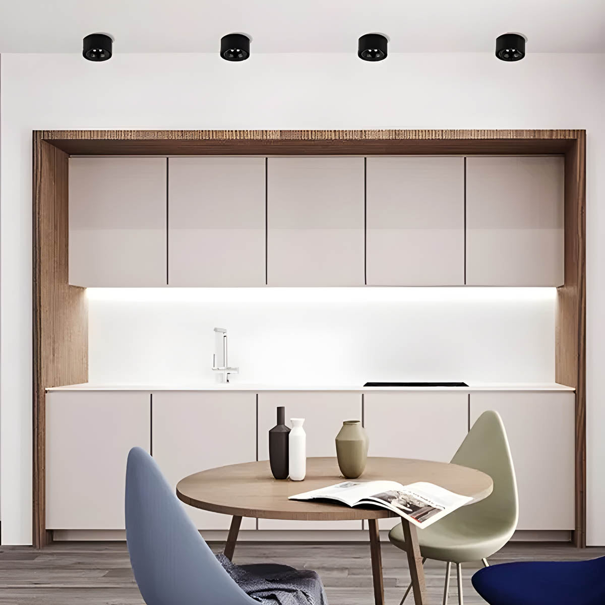Wren Loop Aluminum Ceiling Light — gallery image 6