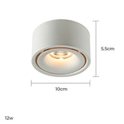 Wren Loop Aluminum Ceiling Light — gallery image 25