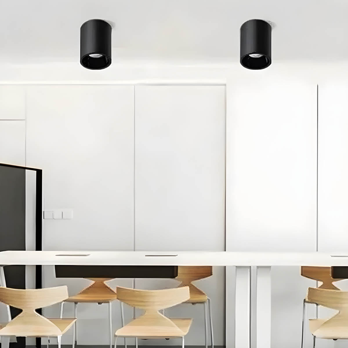 Sorrel Loop Aluminum Ceiling Light — gallery image 6