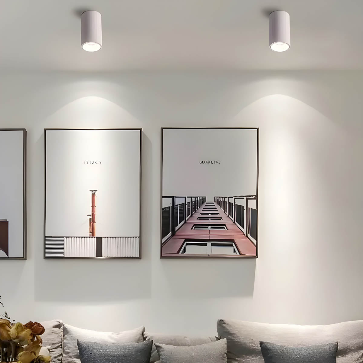 Sorrel Loop Aluminum Ceiling Light — gallery image 5