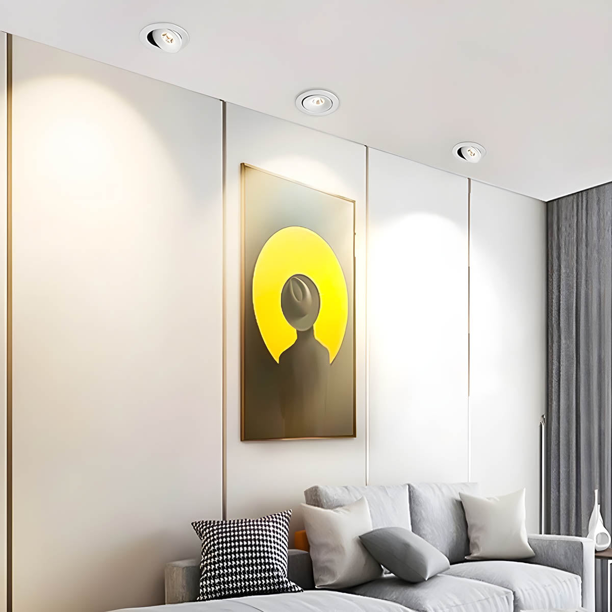 
Reed Loop Aluminium-Deckenleuchte — Foto 5