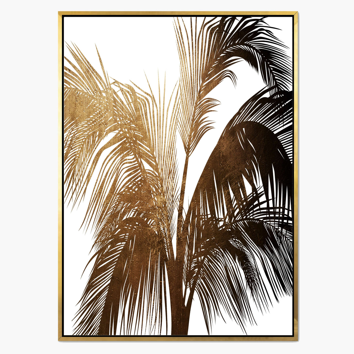 Eastmere Curve Botanical Canvas Wall Art — gallery image 1