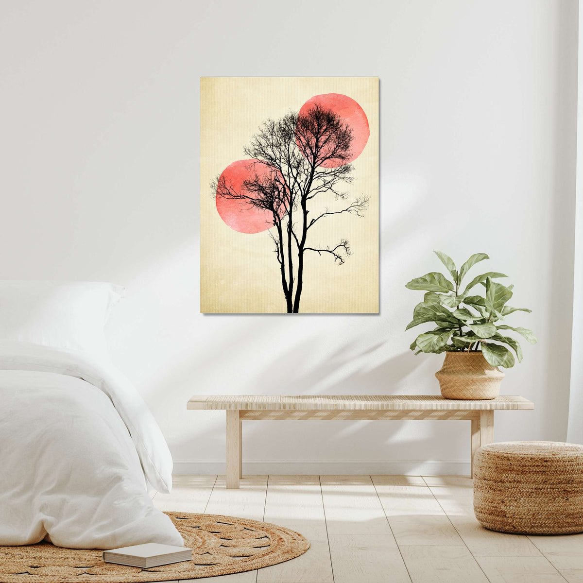 Highwood Curve Botanical Canvas Wall Art — gallery image 9