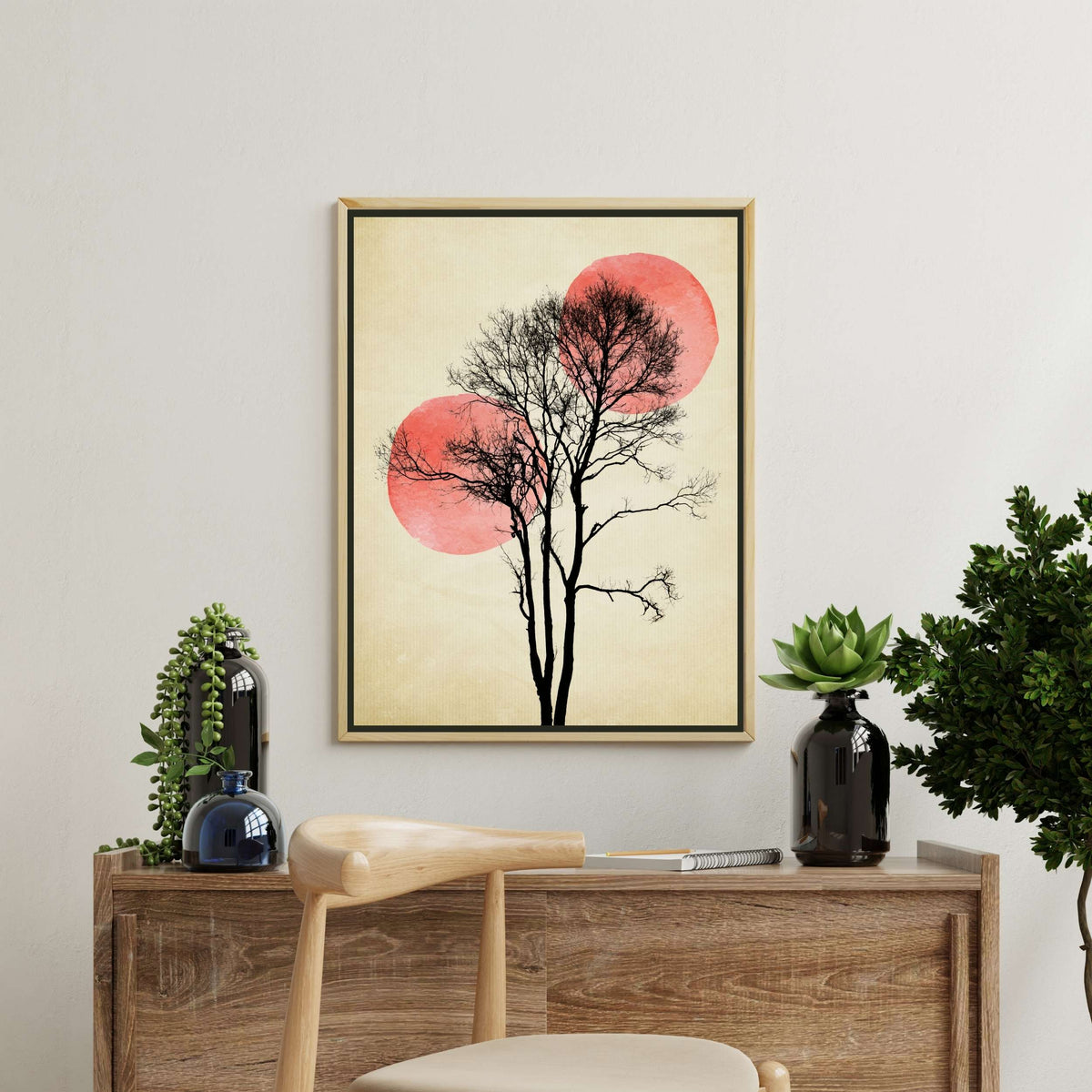 Highwood Curve Botanical Canvas Wall Art — gallery image 3