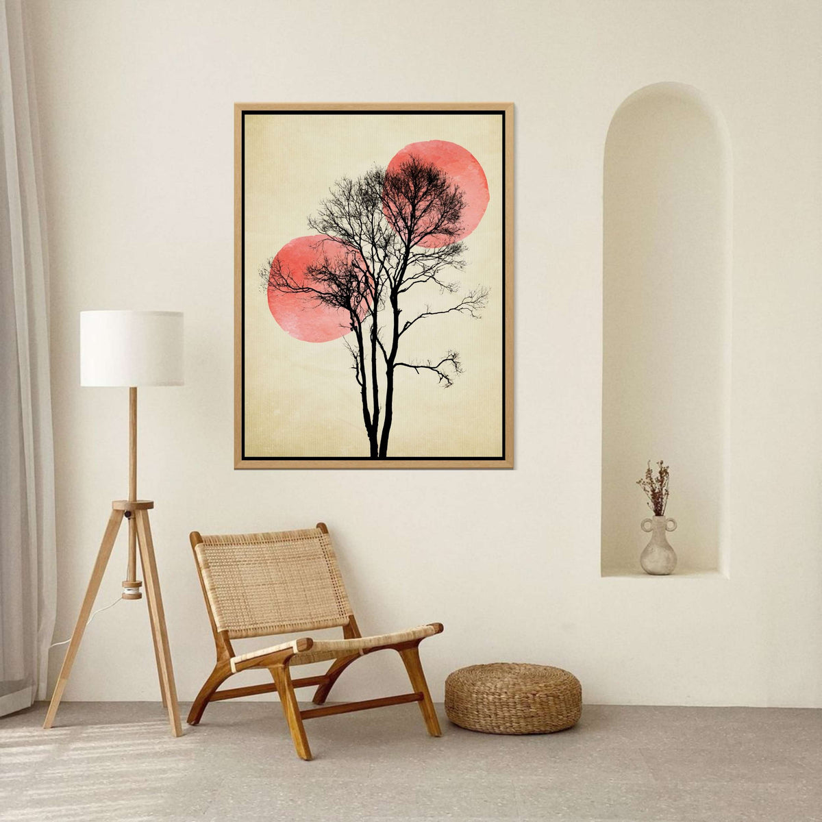 Highwood Curve Botanical Canvas Wall Art — gallery image 6