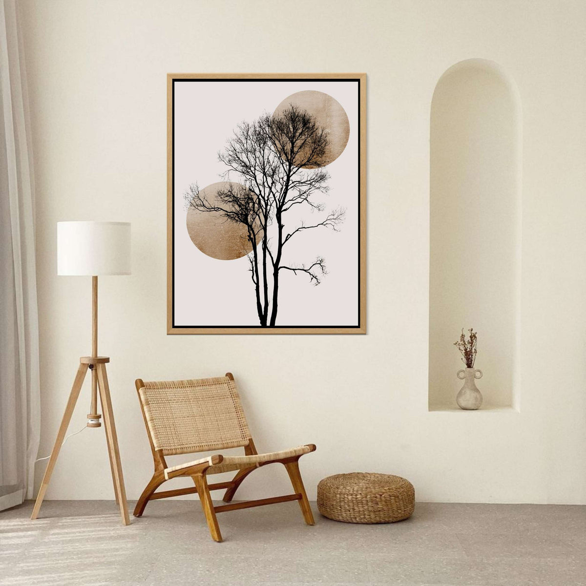 Northwick Curve Botanical Canvas Wall Art — gallery image 8