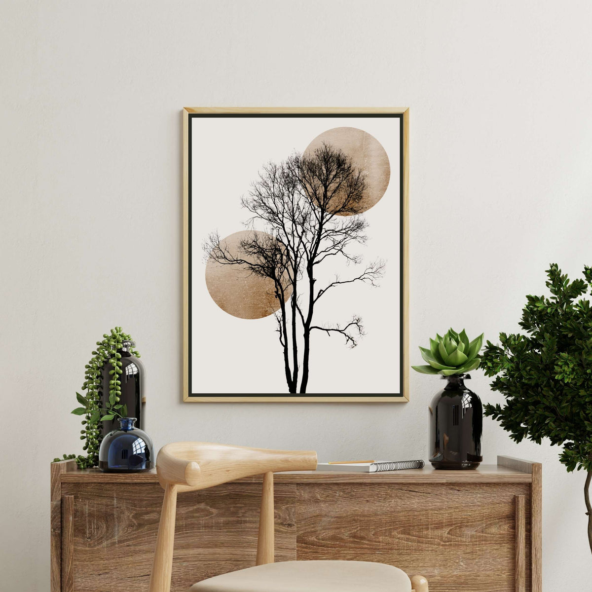 Northwick Curve Botanical Canvas Wall Art — gallery image 5