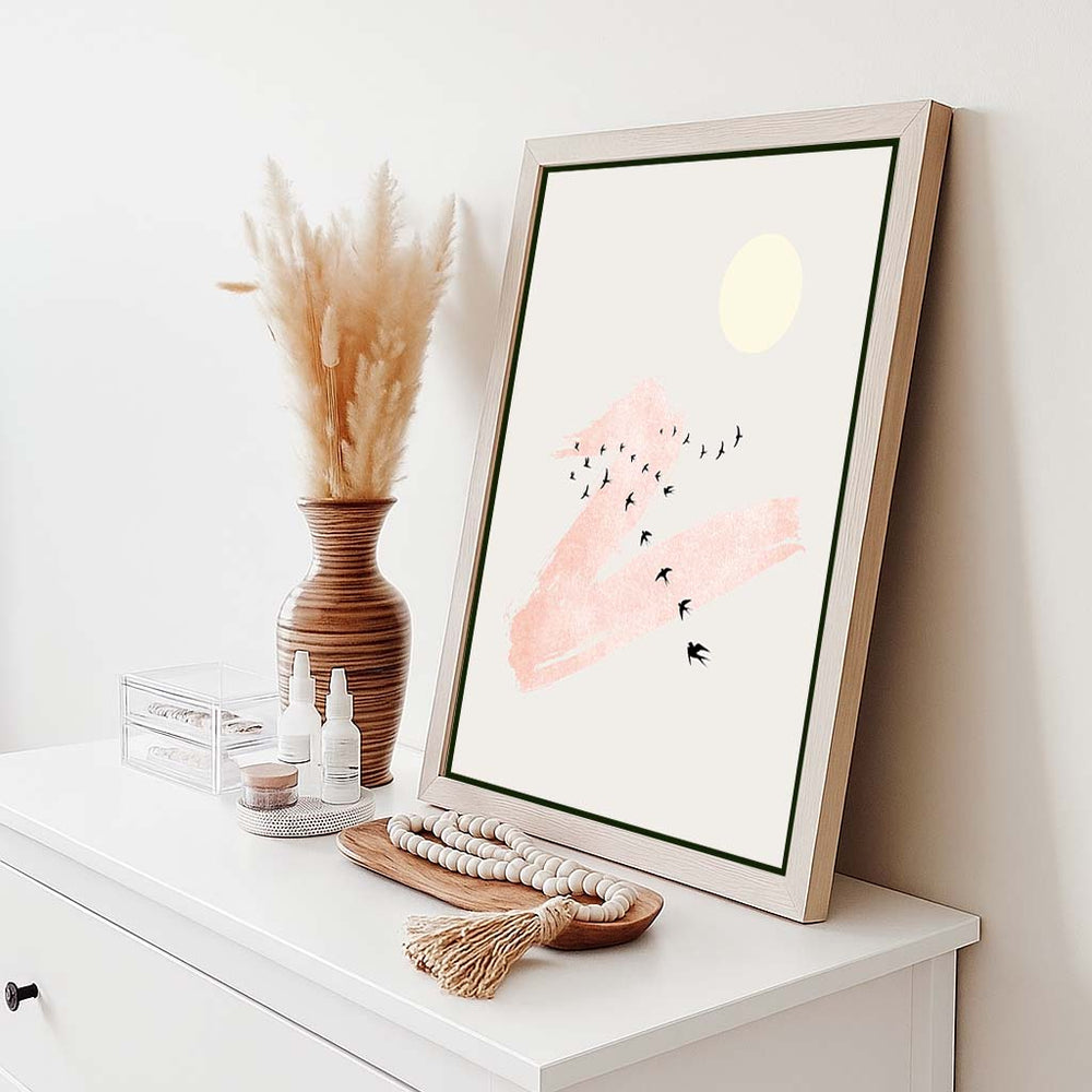 Westcott Curve Bird Canvas Wall Art — gallery image 4