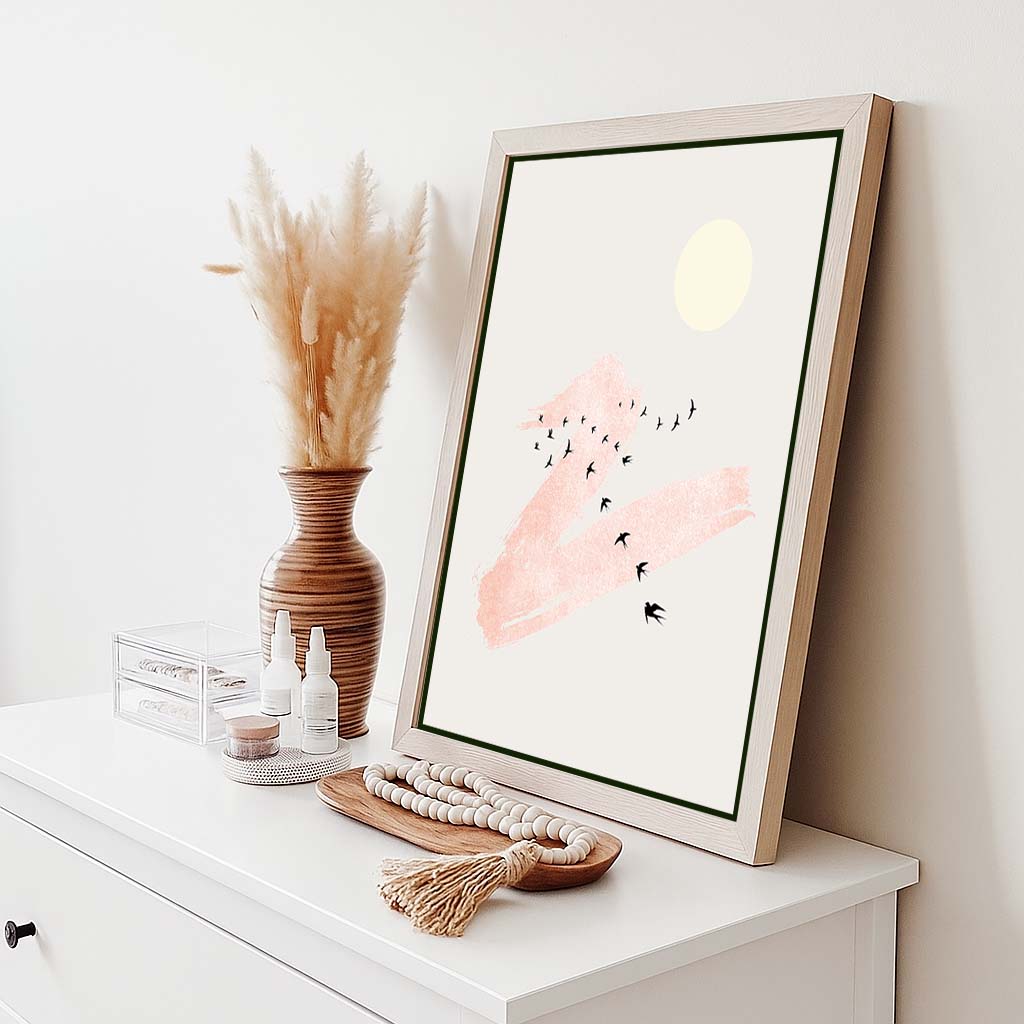 Westcott Curve Bird Canvas Wall Art — gallery image 4