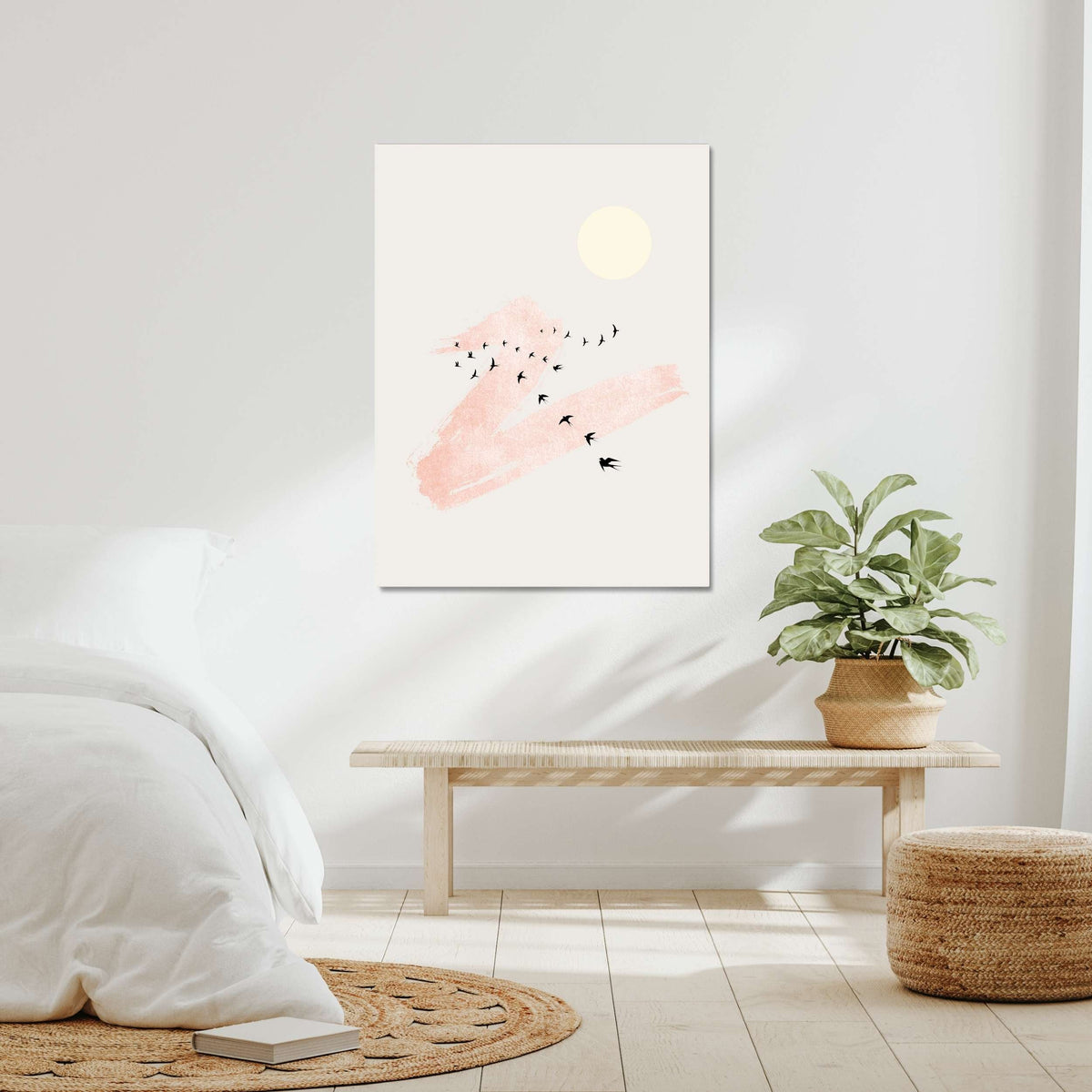 Westcott Curve Bird Canvas Wall Art — gallery image 9