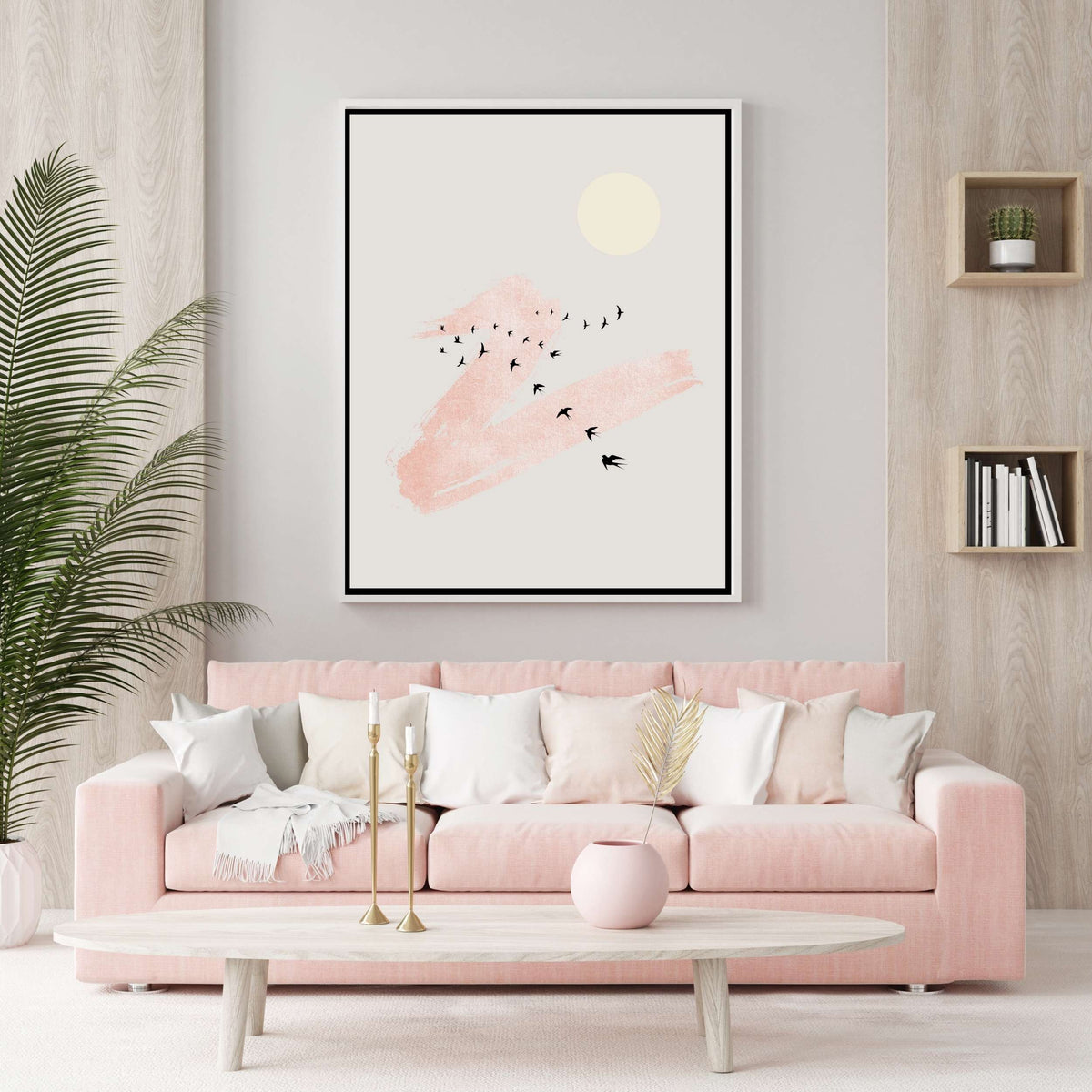 Westcott Curve Bird Canvas Wall Art — gallery image 7