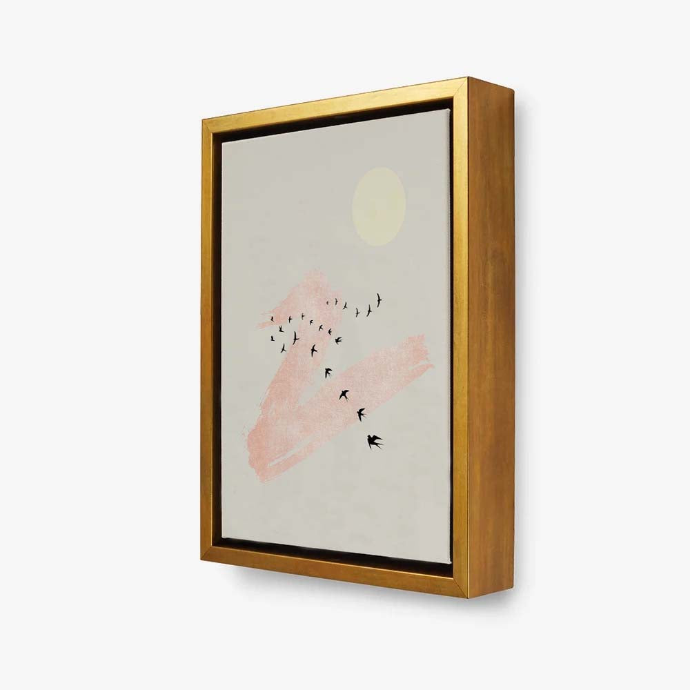 Westcott Curve Bird Canvas Wall Art — gallery image 10