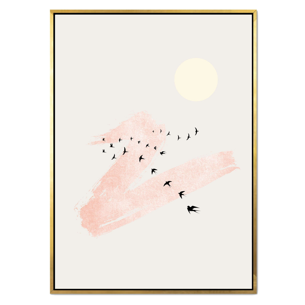 Westcott Curve Bird Canvas Wall Art — gallery image 31
