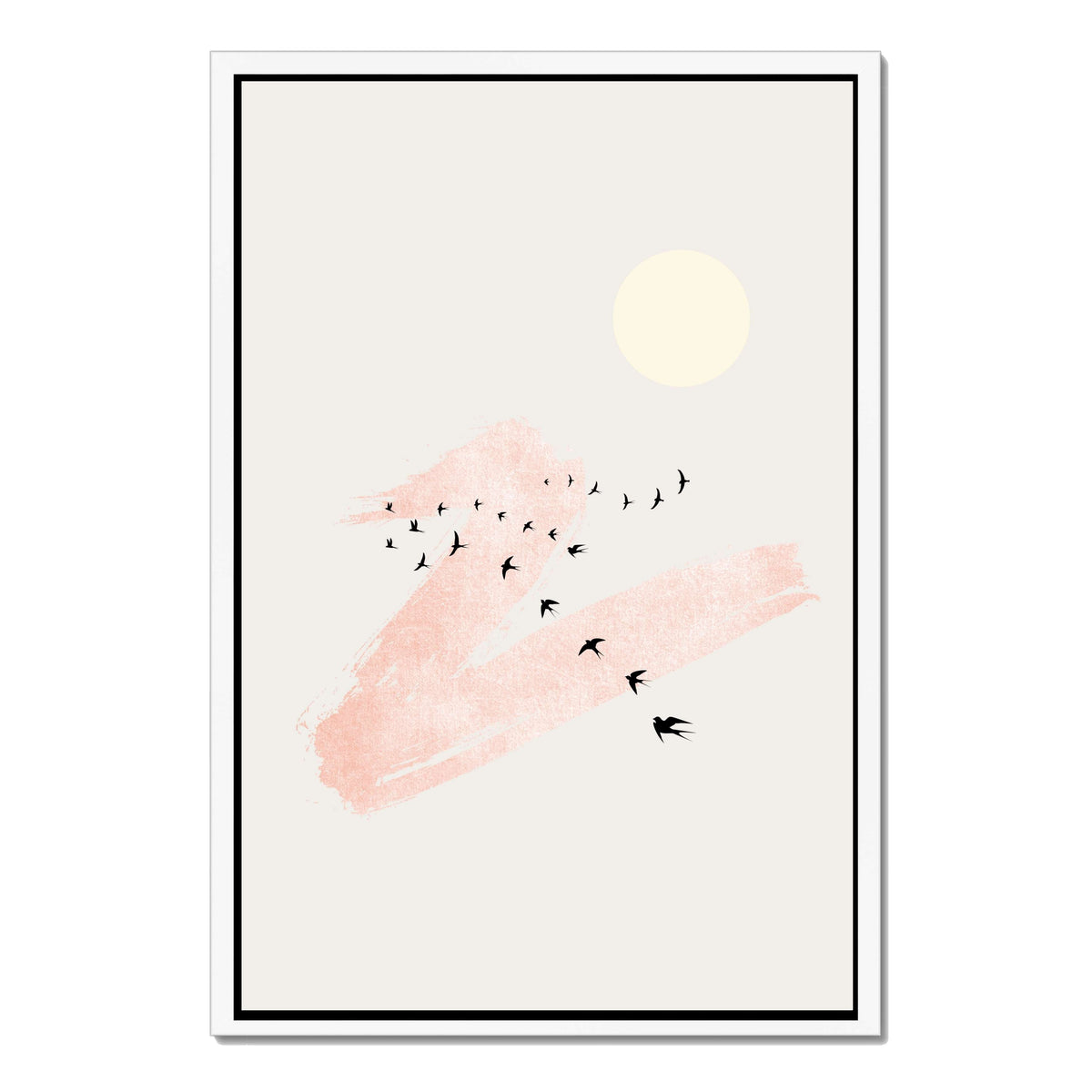 Westcott Curve Bird Canvas Wall Art — gallery image 51