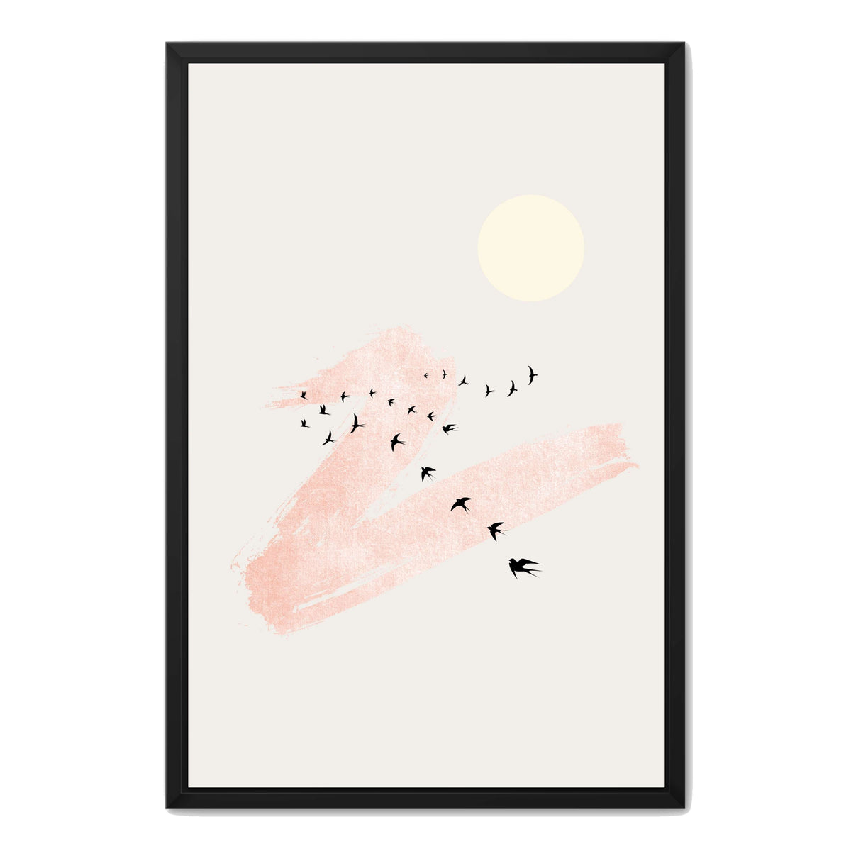 Westcott Curve Bird Canvas Wall Art — gallery image 21