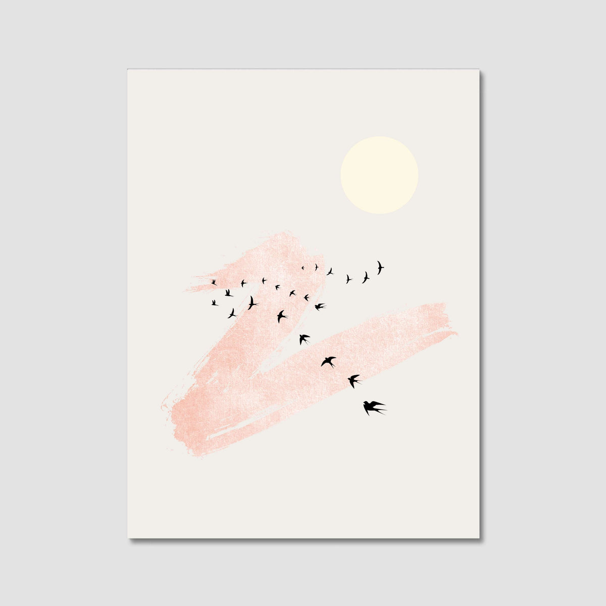 Westcott Curve Bird Canvas Wall Art — gallery image 13