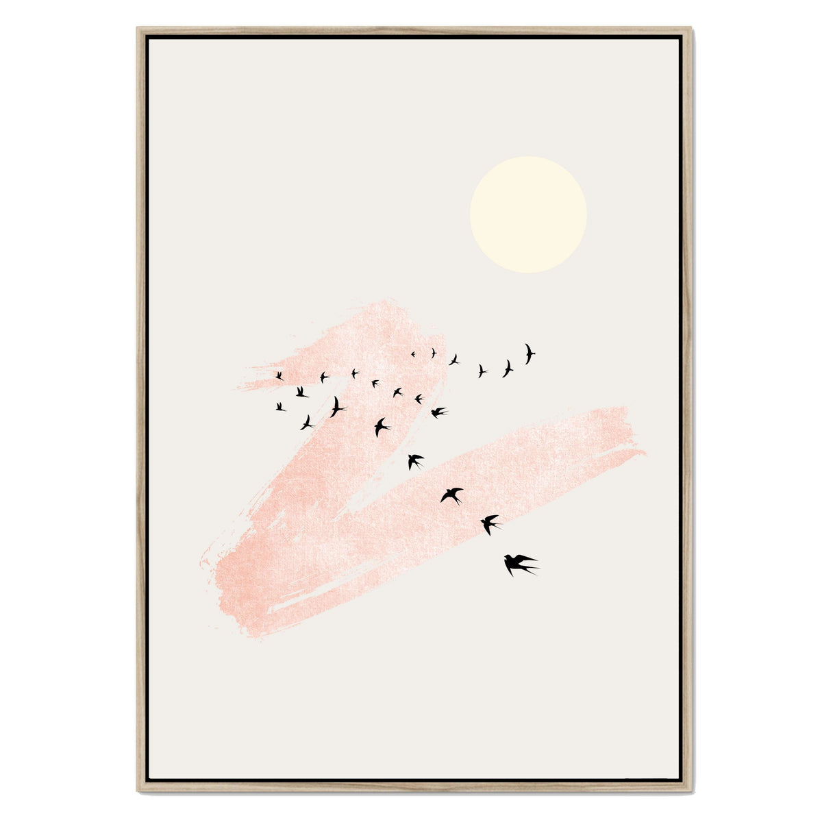 Westcott Curve Bird Canvas Wall Art — gallery image 37