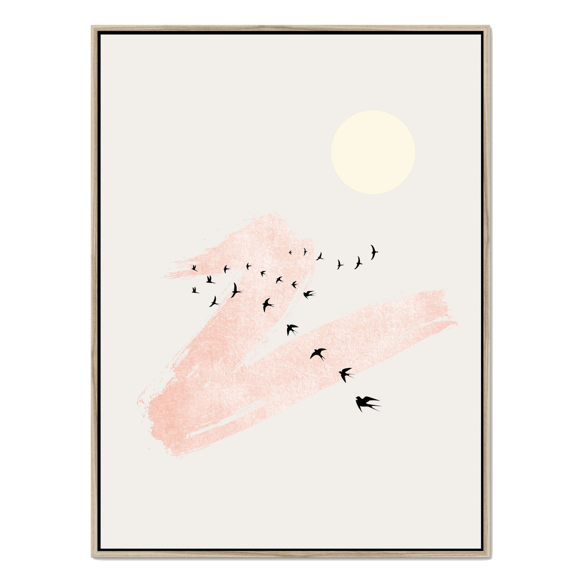 Westcott Curve Bird Canvas Wall Art — gallery image 41