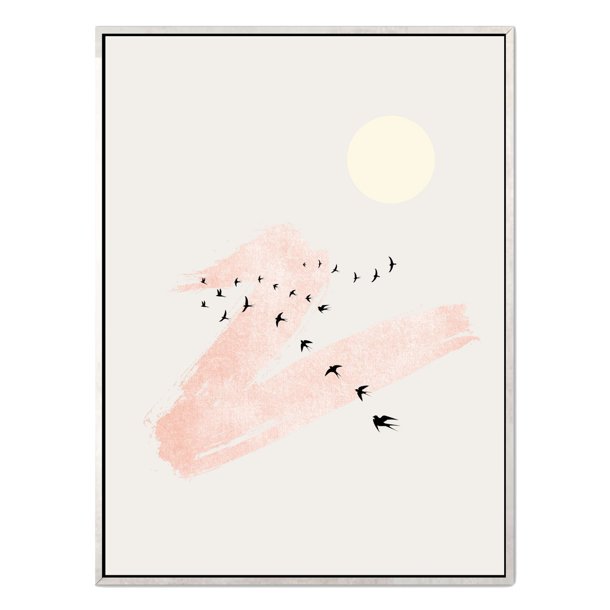 Westcott Curve Bird Canvas Wall Art — gallery image 47