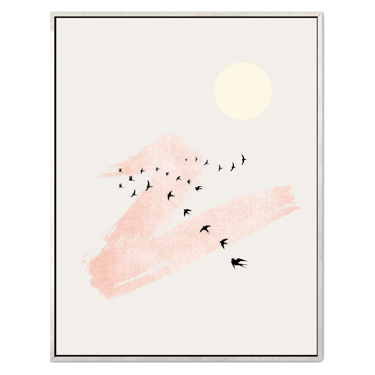 Westcott Curve Bird Canvas Wall Art — gallery image 42