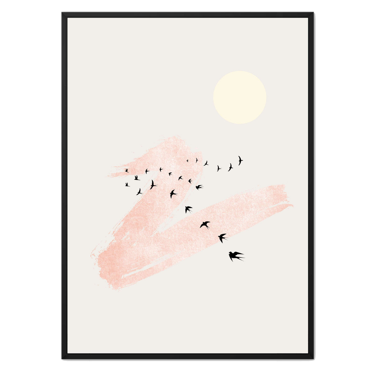 Westcott Curve Bird Canvas Wall Art — gallery image 19