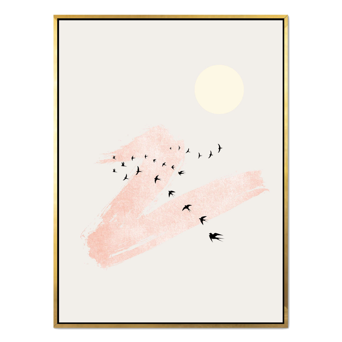 Westcott Curve Bird Canvas Wall Art — gallery image 35