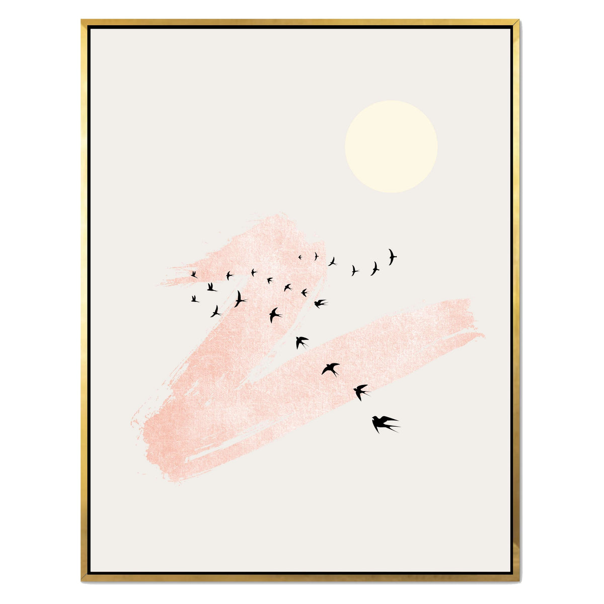 Westcott Curve Bird Canvas Wall Art — gallery image 30