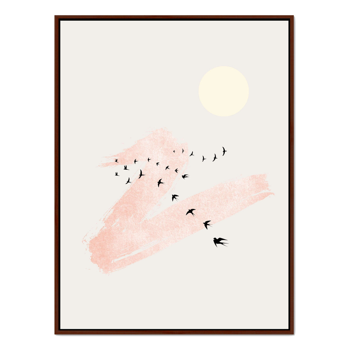 Westcott Curve Bird Canvas Wall Art — gallery image 29