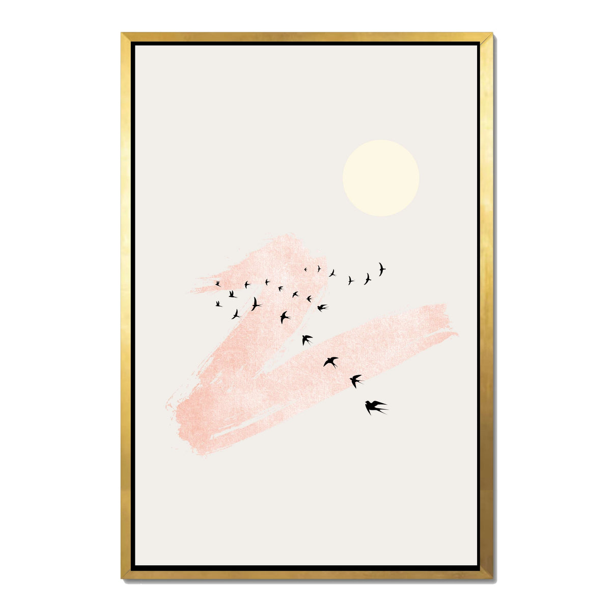 Westcott Curve Bird Canvas Wall Art — gallery image 33